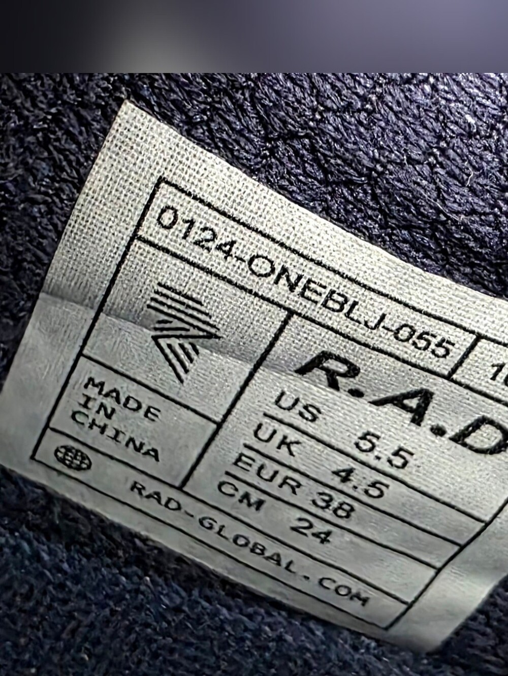 R.A.D Global RAD One V1 Men’s blue Training Shoes Size 5.5 Unisex Rad Sneakers - Picture 11 of 11